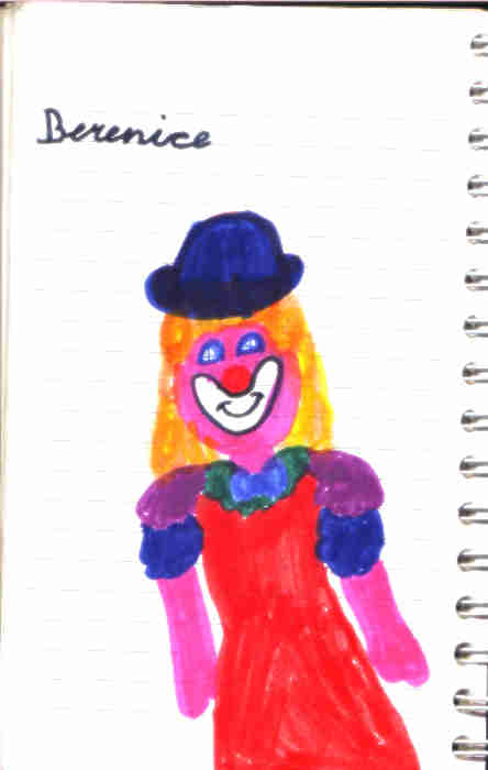 Clownsbild von Berenice